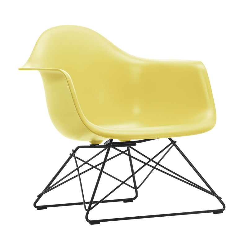 Vitra - Eames Plastic Armchair LAR RE | citron RE / basic dark