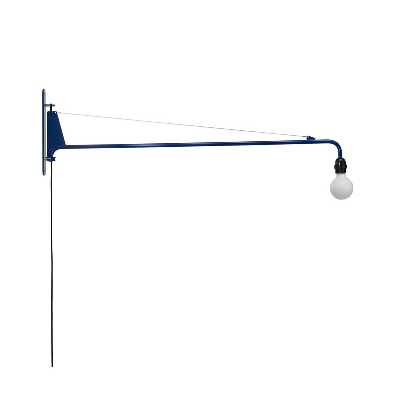 Vitra - Petit Potence Wandleuchte | Prouvé Bleu Marcoule