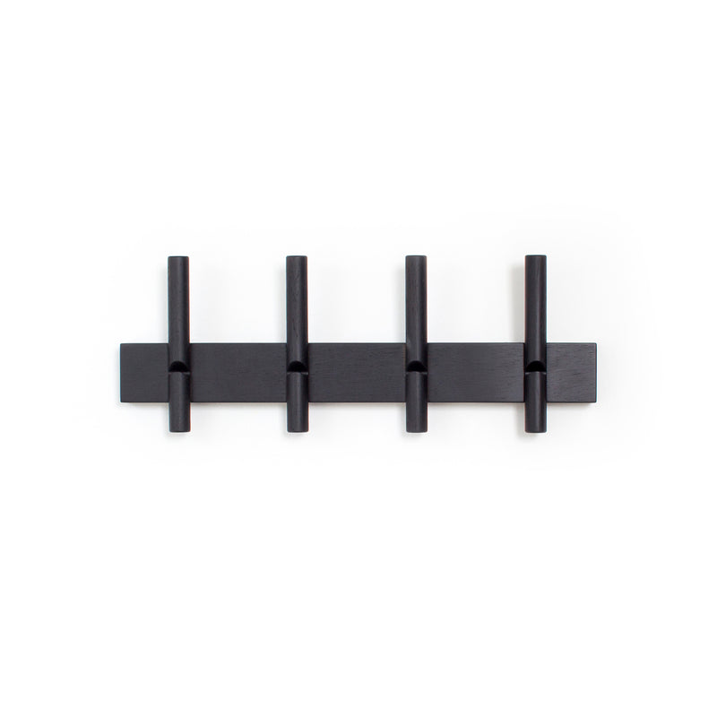 We Do Wood - Roon & Rahn Reces Wandgarderobe | 48 cm / Eiche/schwarz