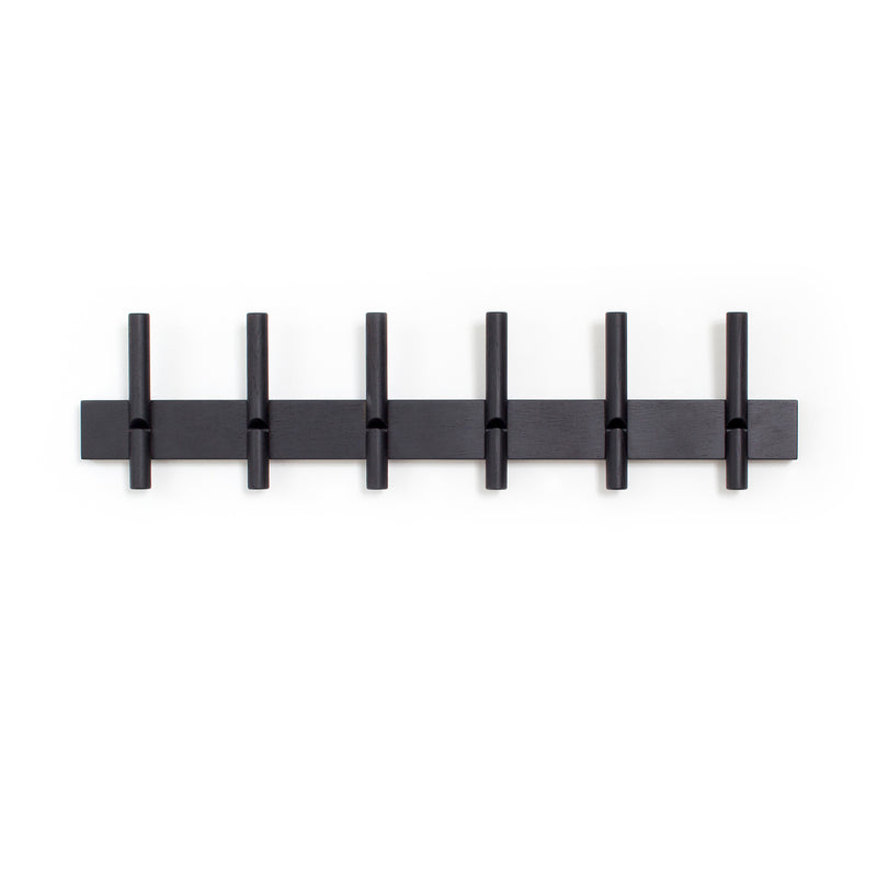 We Do Wood - Roon & Rahn Reces Wandgarderobe | 78 cm / Eiche/schwarz