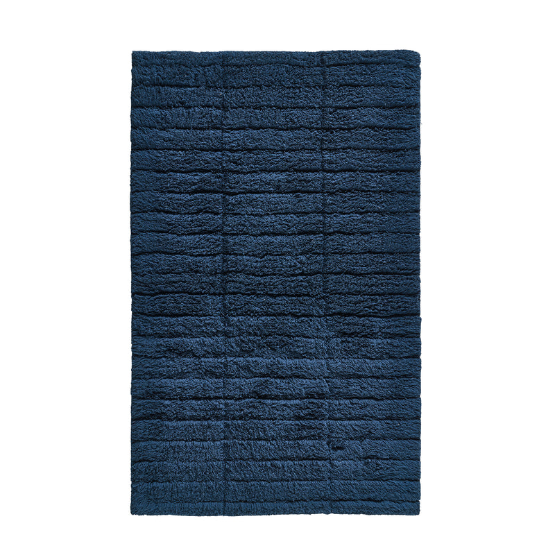 Zone Denmark - Tiles Badezimmermatte | dark blue