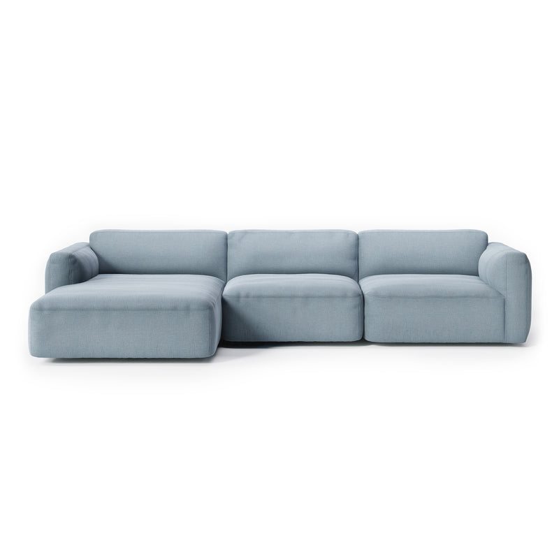 &Tradition - Develius Mellow Sofa | Cifrado 0741 / Konfiguration E / Blau