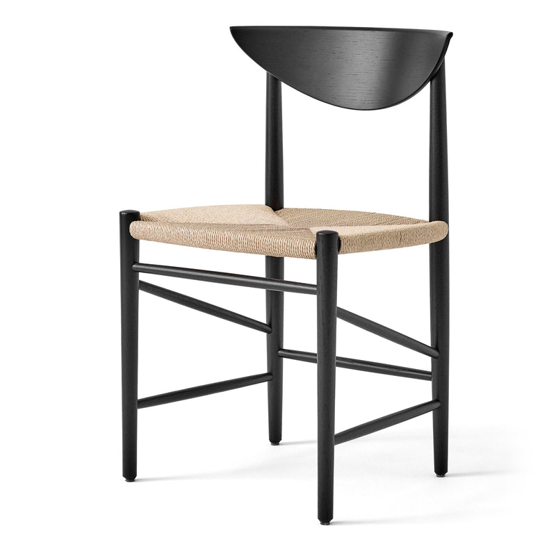 &Tradition - Drawn HM3 Stuhl | schwarz