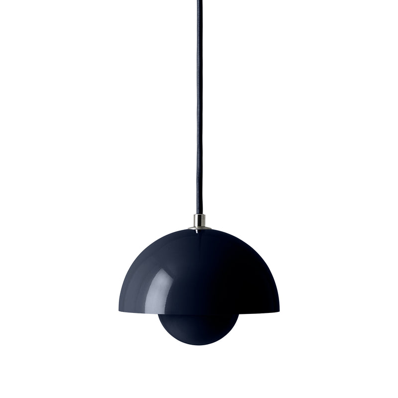 &Tradition - FlowerPot Pendelleuchte VP10 | stahlblau