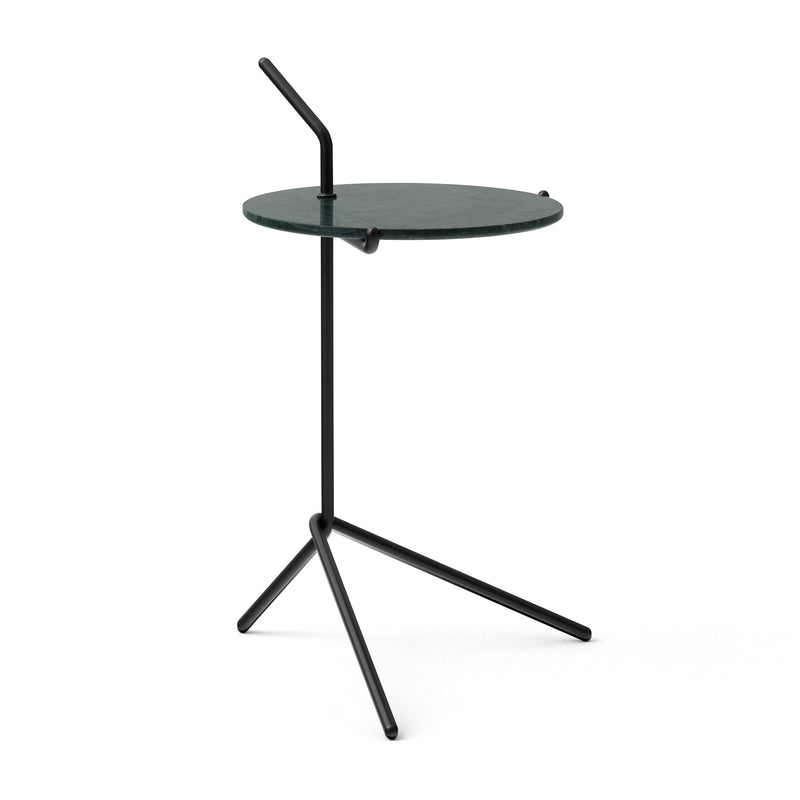&Tradition - Halten Side Table SH9 | Verde Guatemala / schwarz