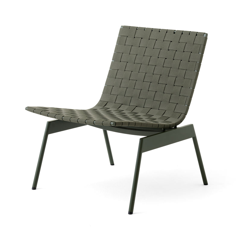 &Tradition - Ville Outdoor Lounge Chair | AV44 / bronze grün