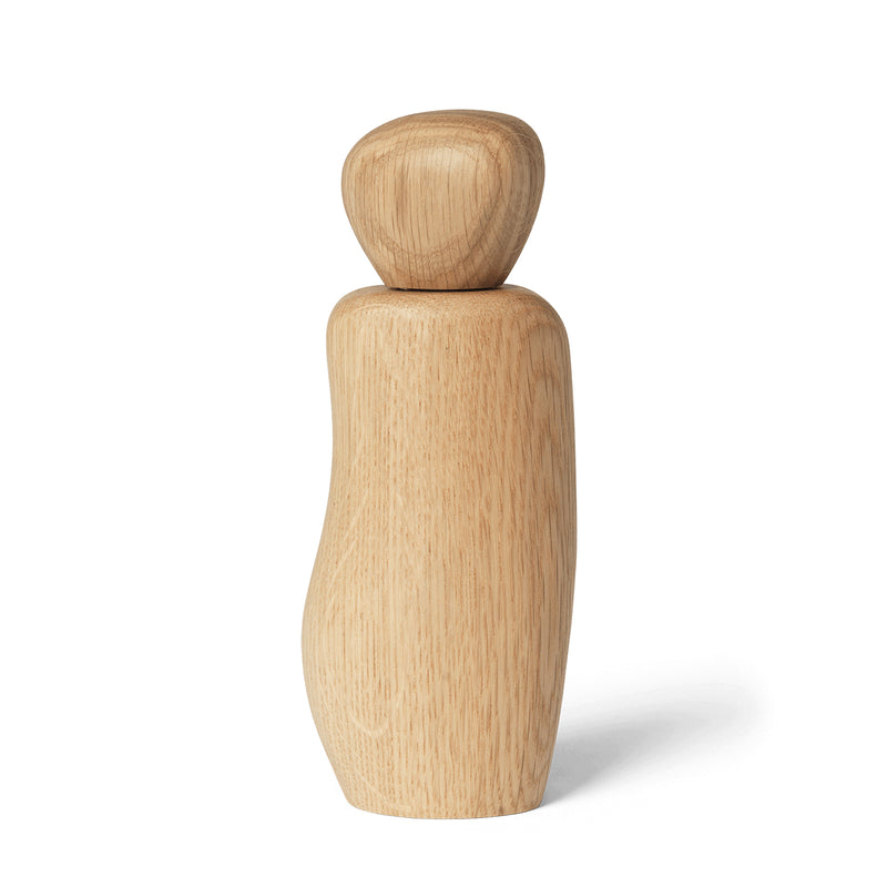 Ferm Living - Cairn & Pebble Gewürzmühle | Pebble / Eiche