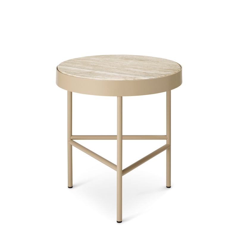 Ferm Living - Travertine Beistelltisch | klein