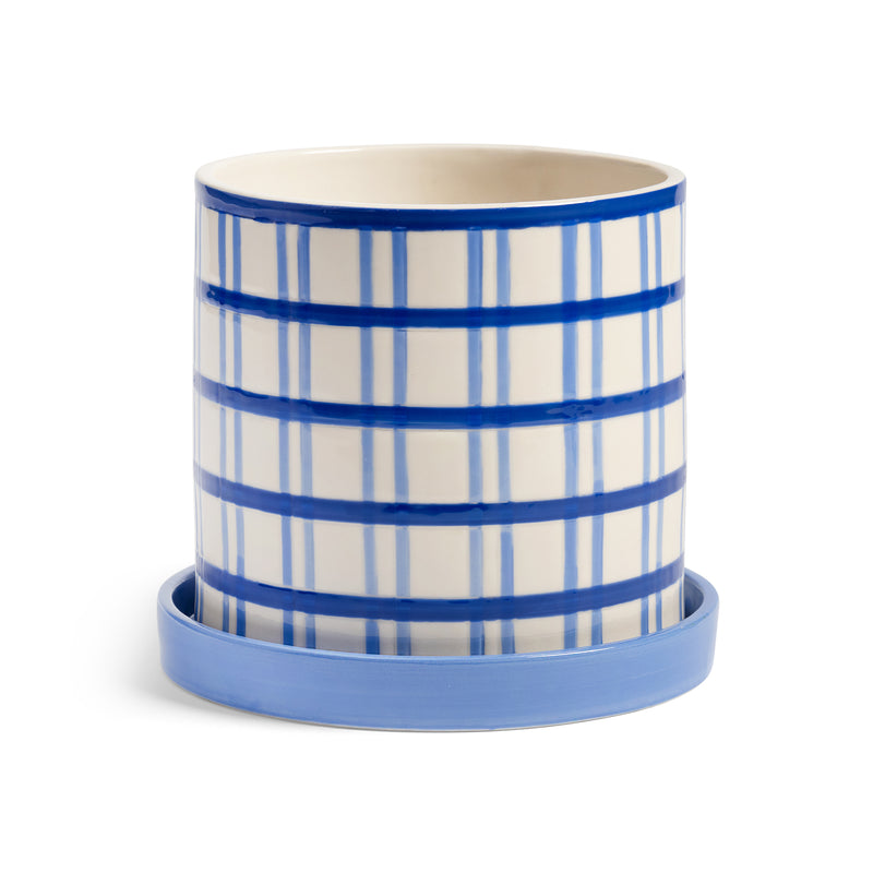 &klevering - Clash Blumentopf | blue/white