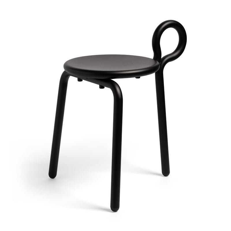 &klevering - Lasso Hocker | schwarz