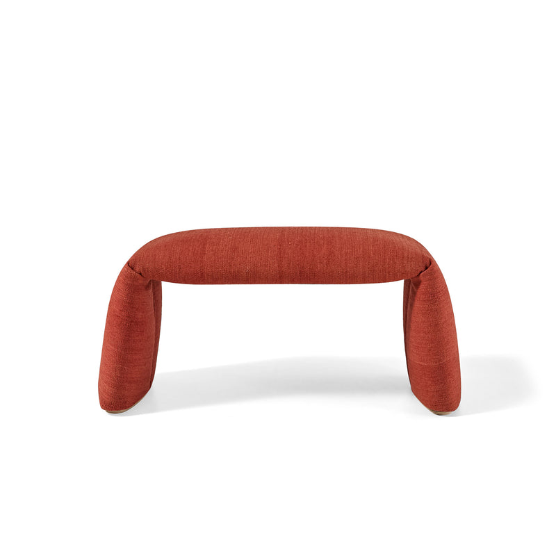 nanimarquina - Folded Bank | medium / safranrot