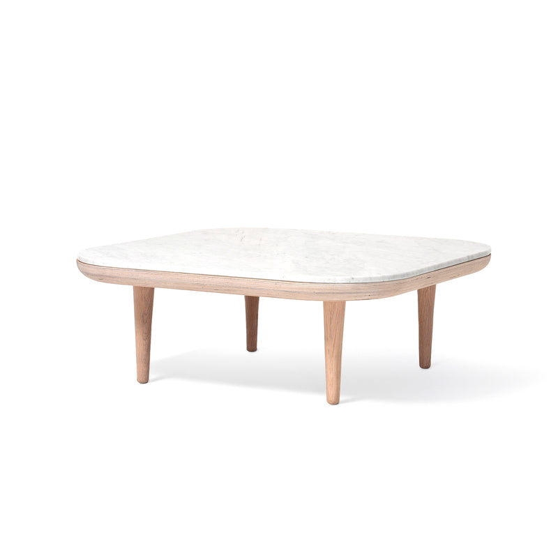 &Tradition - Fly Couchtisch | 80 x 80 cm / Marmor Bianco Carrera