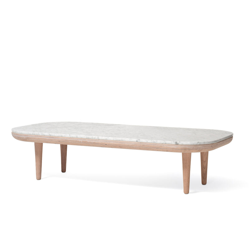 &Tradition - Fly Couchtisch | 120 x 60 cm / Marmor Bianco Carrera