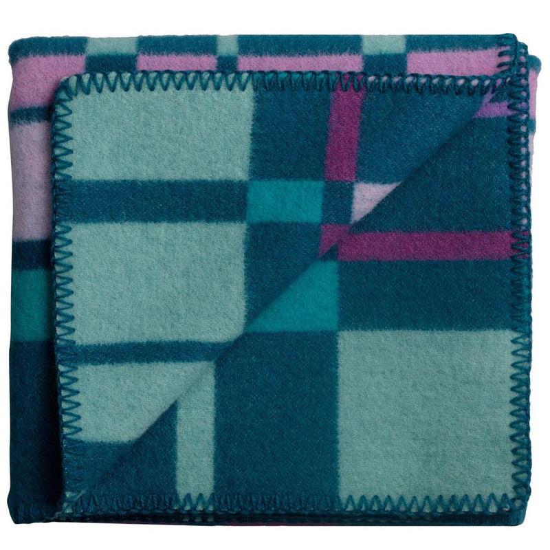 Røros Tweed - City Babydecke | aqua