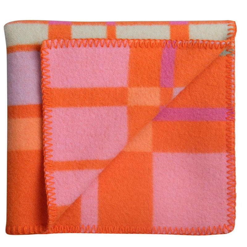 Røros Tweed - City Babydecke | orange