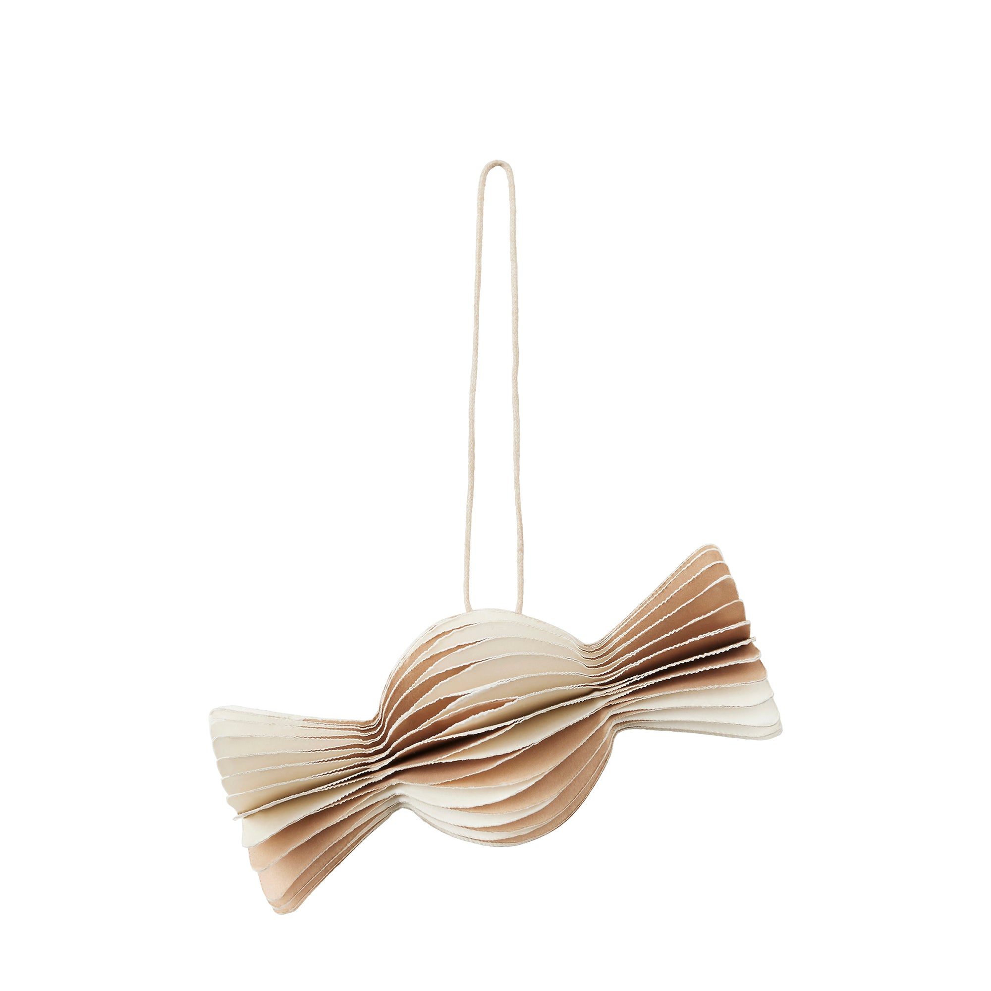 Broste Copenhagen - Caramel Anhänger | off-white/natural brown