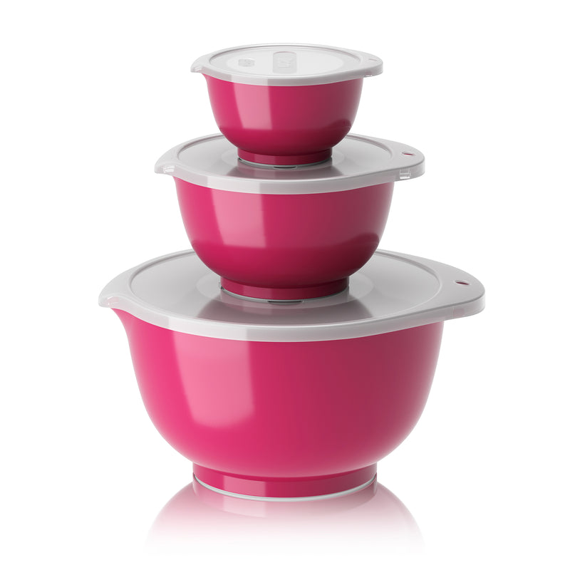 Rosti - Margrethe Rührschüssel-Set | 6er Set / 0,25 l - 3 l / beetroot