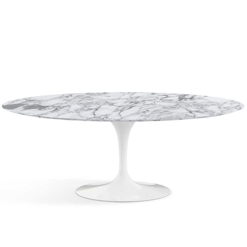 Knoll - Saarinen Tulip Esstisch | Mamor Arabescato / Ø 198 cm