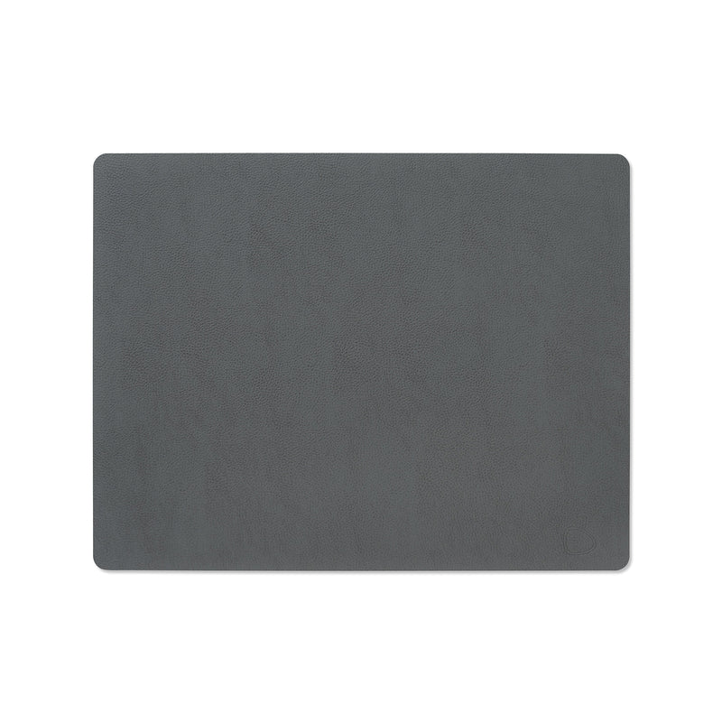 Lind DNA - Tischset Square L | Serene anthrazit
