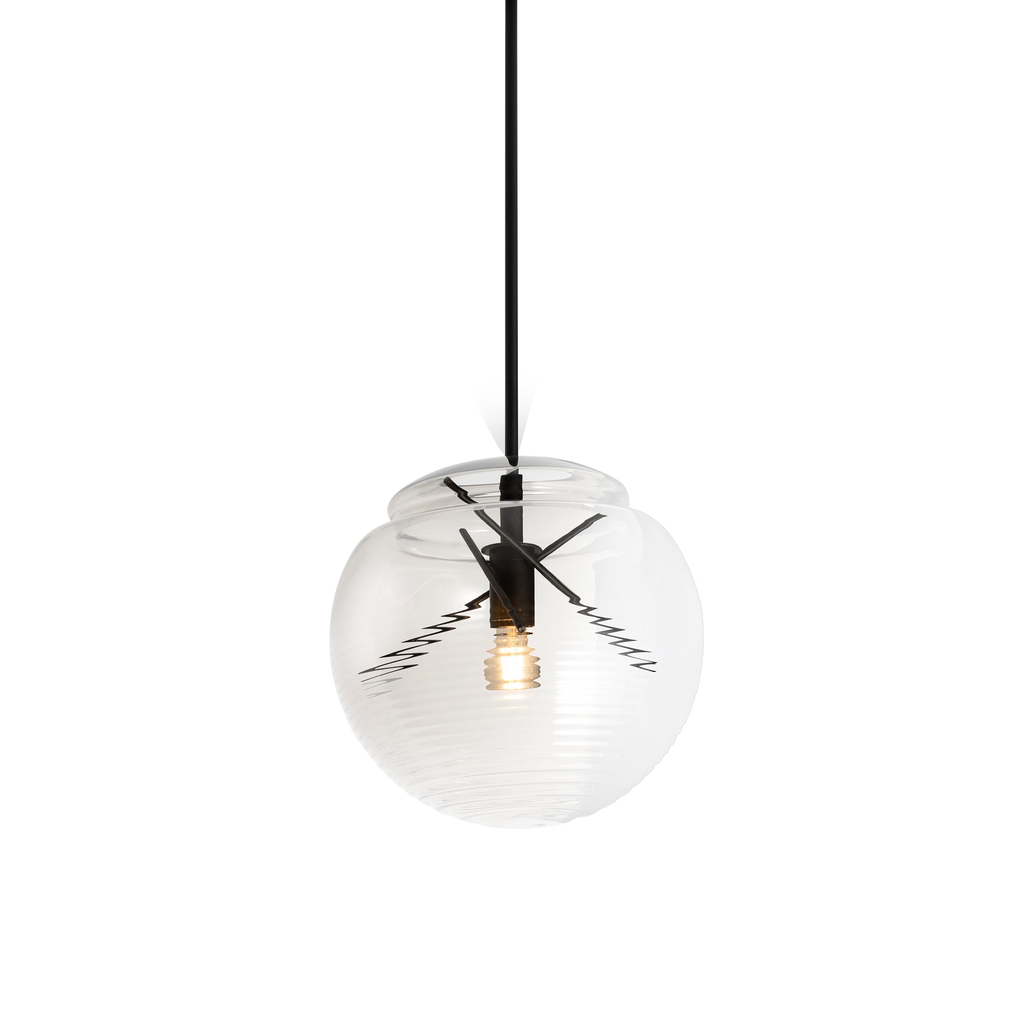Artemide - Vitruvio Pendelleuchte | schwarz