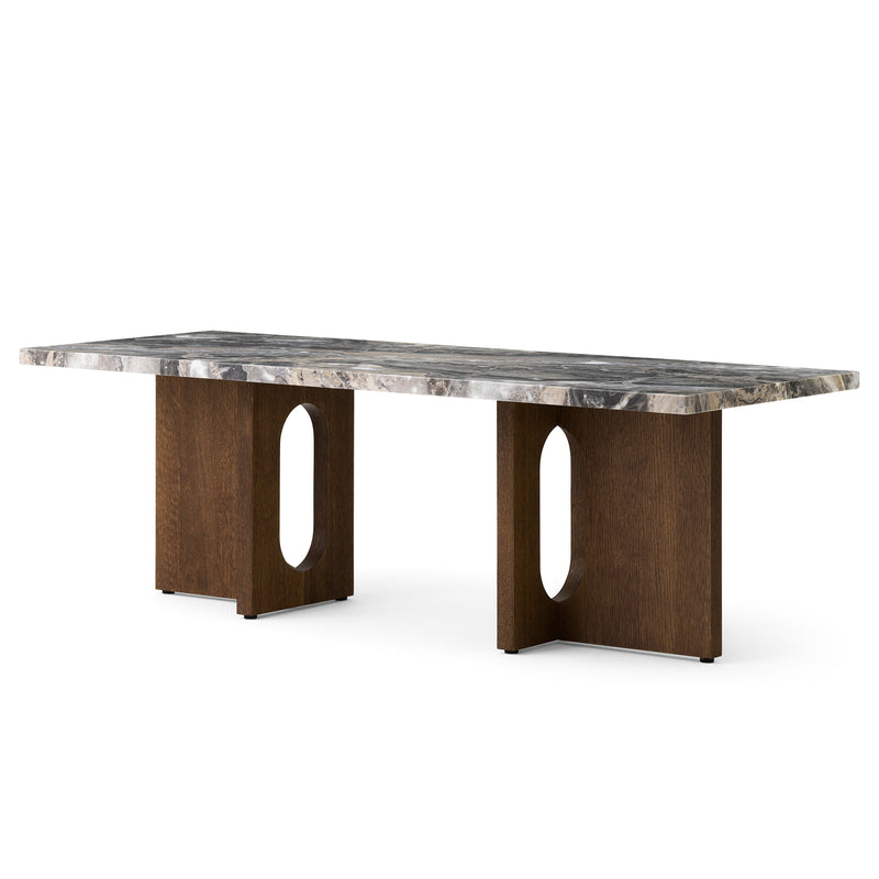 Audo - Androgyne Couchtisch | Grey Galaxy / Eiche dunkel gebeizt