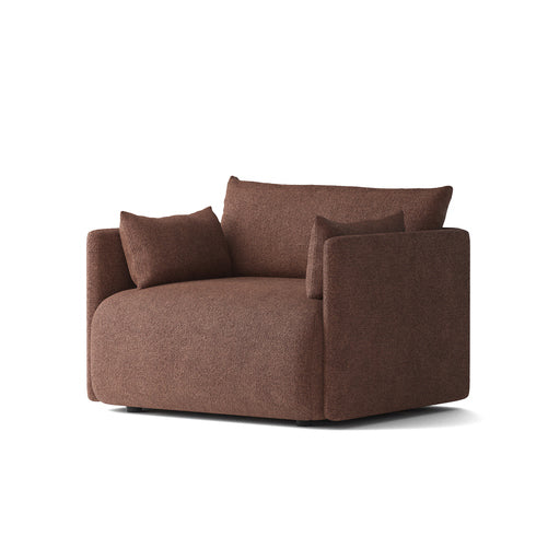Audo - Offset Sessel | Audo Bouclé bordeaux (08)
