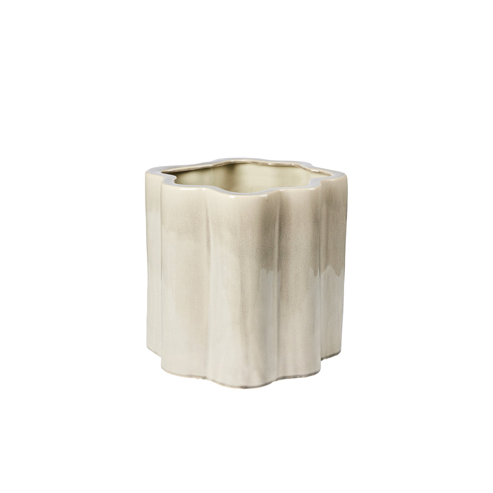 Broste Copenhagen - Sonja Übertopf | H 36 cm / grau
