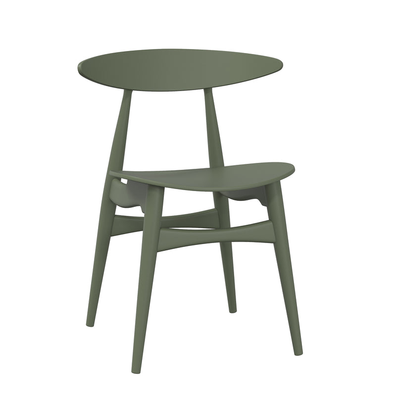 Carl Hansen - CH33 T | Buche soft olivgrün lackiert