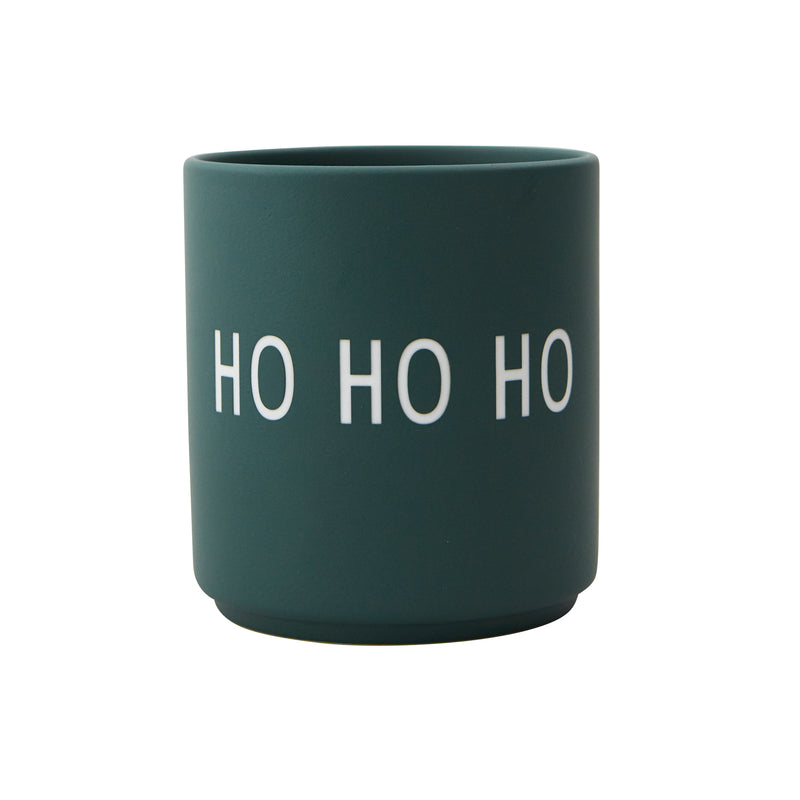 Design Letters - AJ Favourite Porzellan Becher | Ho Ho Ho / grün