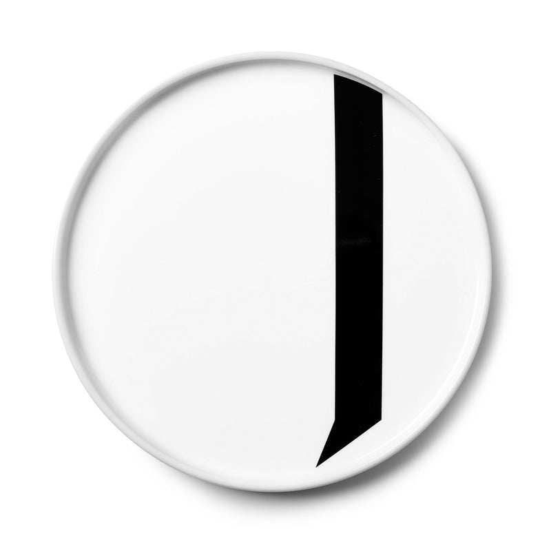 Design Letters - AJ Porzellan Teller | J