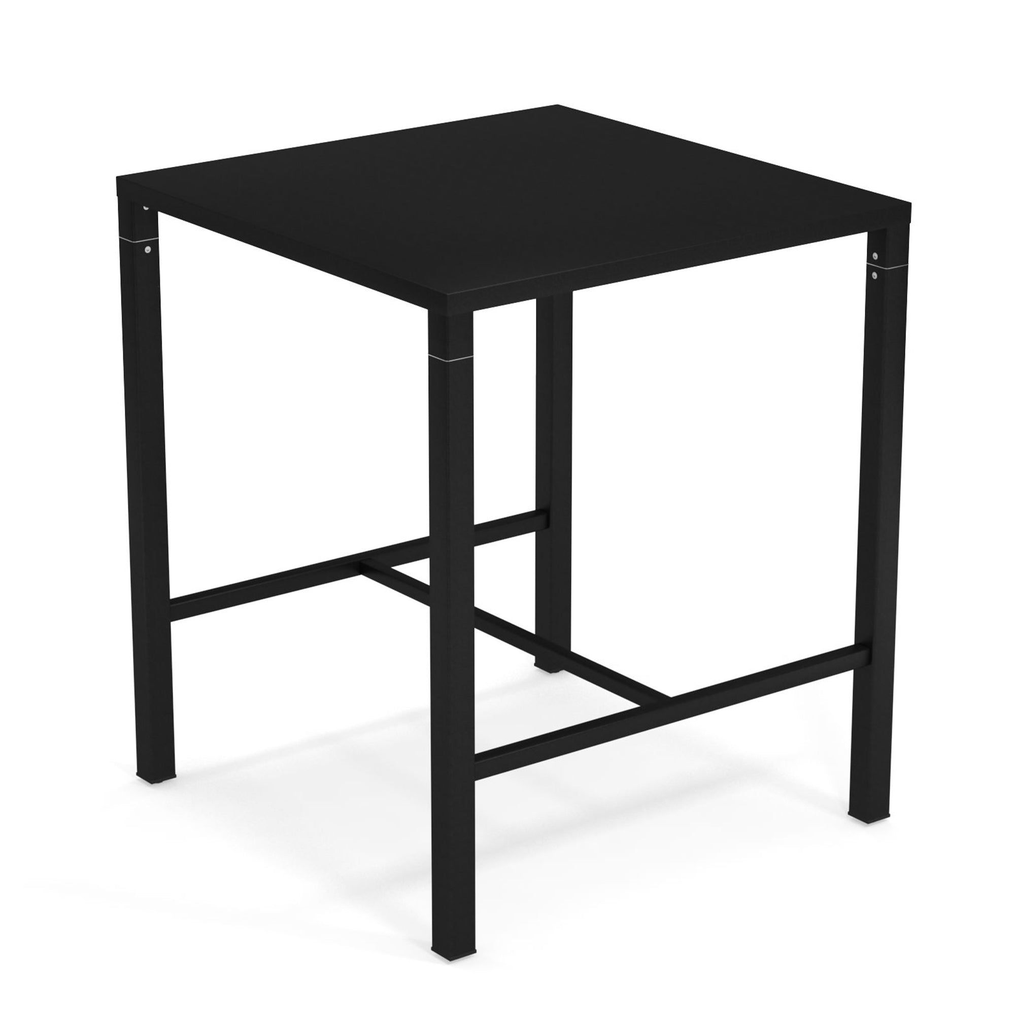 Emu - Nova Outdoor Hochtisch | 90 x 90 cm / schwarz