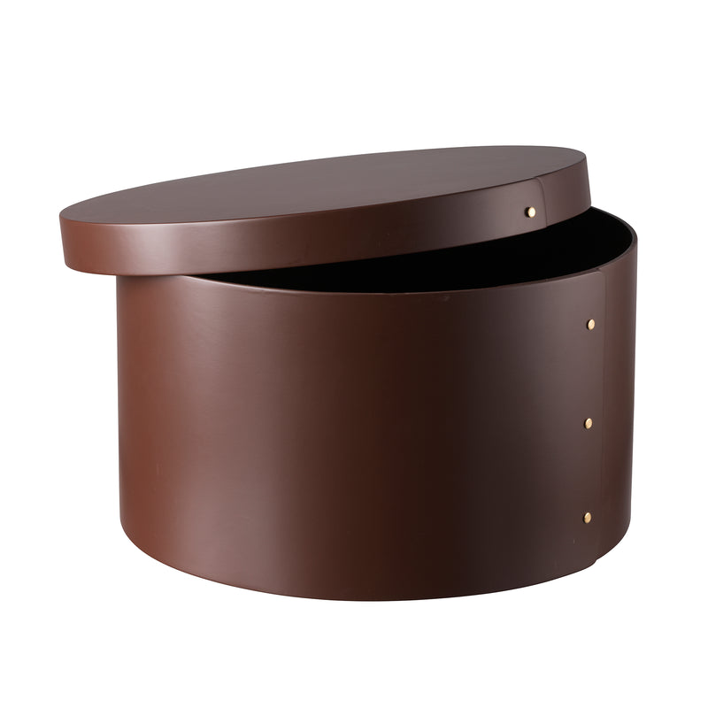 FDB Møbler - Drejø Aufbewahrungsbox | Ø 42 cm / chocolate