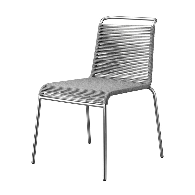 FDB Møbler - M20 Teglgård Outdoor Stuhl | Kordel hellgrau