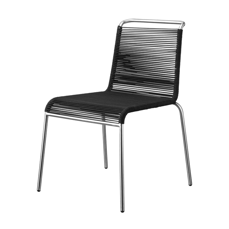 FDB Møbler - M20 Teglgård Outdoor Stuhl | Kordel schwarz