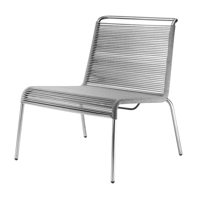 FDB Møbler - M20L Teglgård Lounge Sessel | Kordel hellgrau