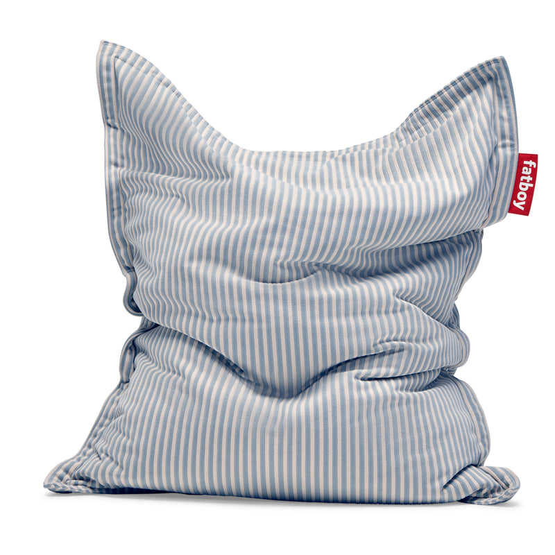 Fatboy - Sitzsack Original Slim Teddy | Blizzard Blue Creme