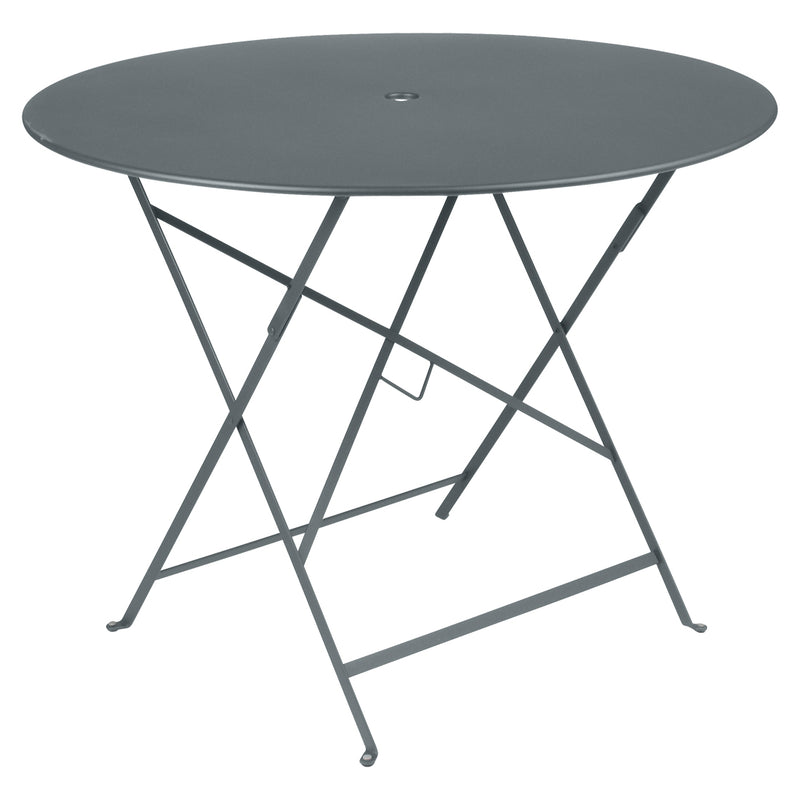 Fermob - Bistro Klapptisch Ø 96 cm | gewittergrau matt