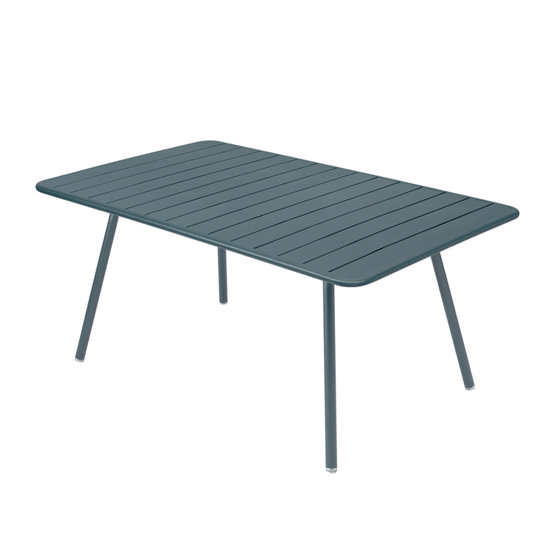 Fermob - Luxembourg Tisch, rechteckig, 165 x 100 cm | gewittergrau matt