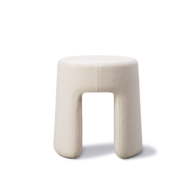 Fredericia - Sequoia Pouf | Bouclé (weiß)