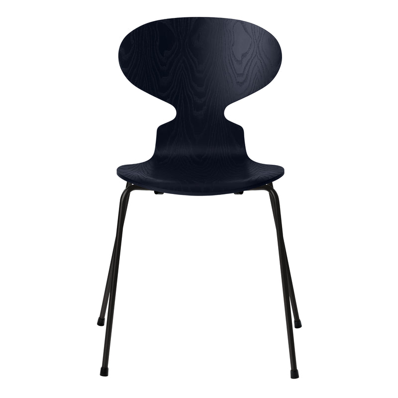 Fritz Hansen - Stuhl Ameise | midnightblue / schwarz