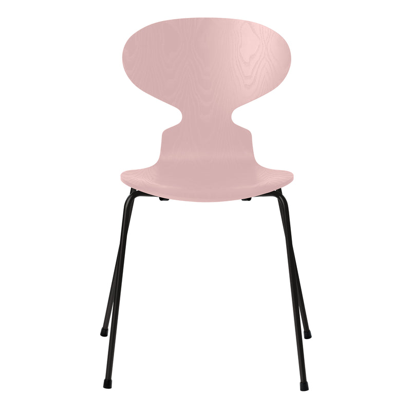 Fritz Hansen - Stuhl Ameise | pale rose / schwarz