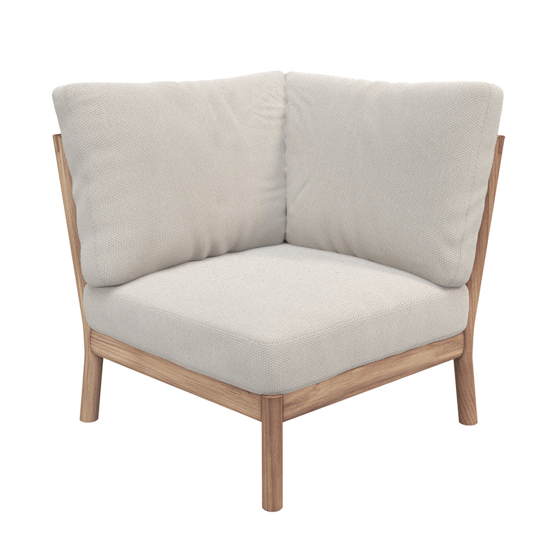 Fritz Hansen - Skagerak Tradition Outdoor Sofa | Eckmodul / light sand