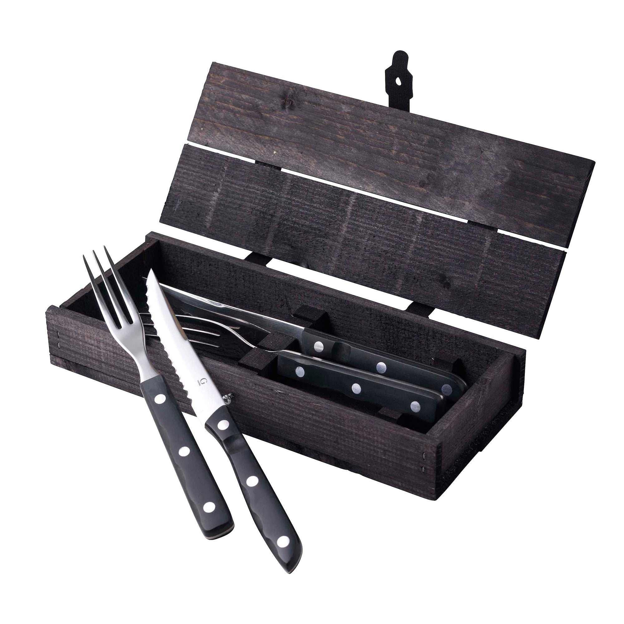 Gense - Old Farmer Steak Besteck | 4-tlg. / Stahl