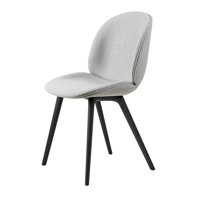 Gubi - Beetle Dining Chair (gepolstert) | Kvadrat Remix 3 (123) / Vollpolsterung / Plastic Base