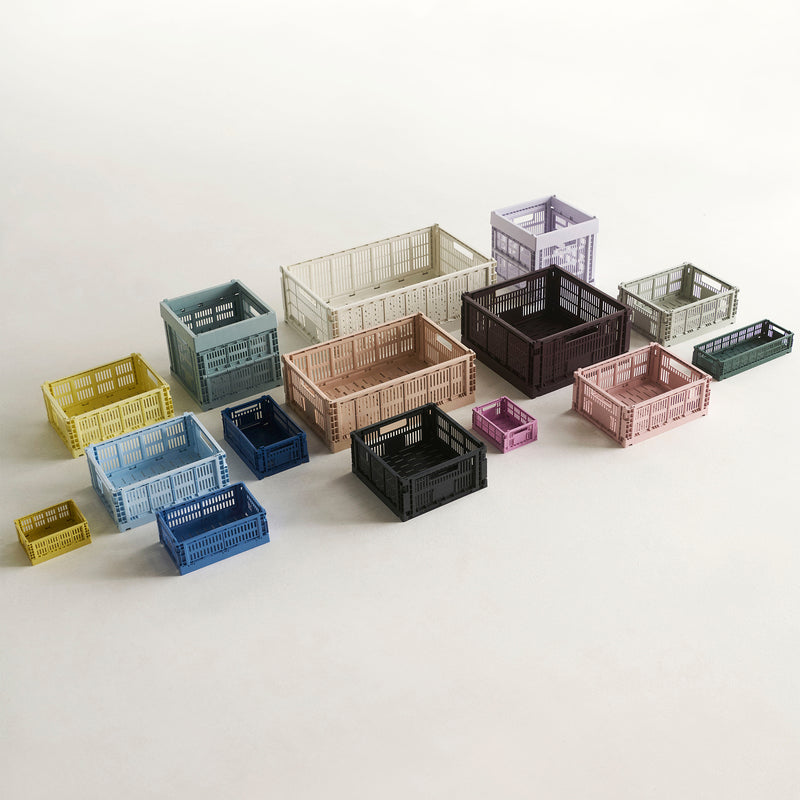 HAY - Colour Crate S Korb-Set recycled