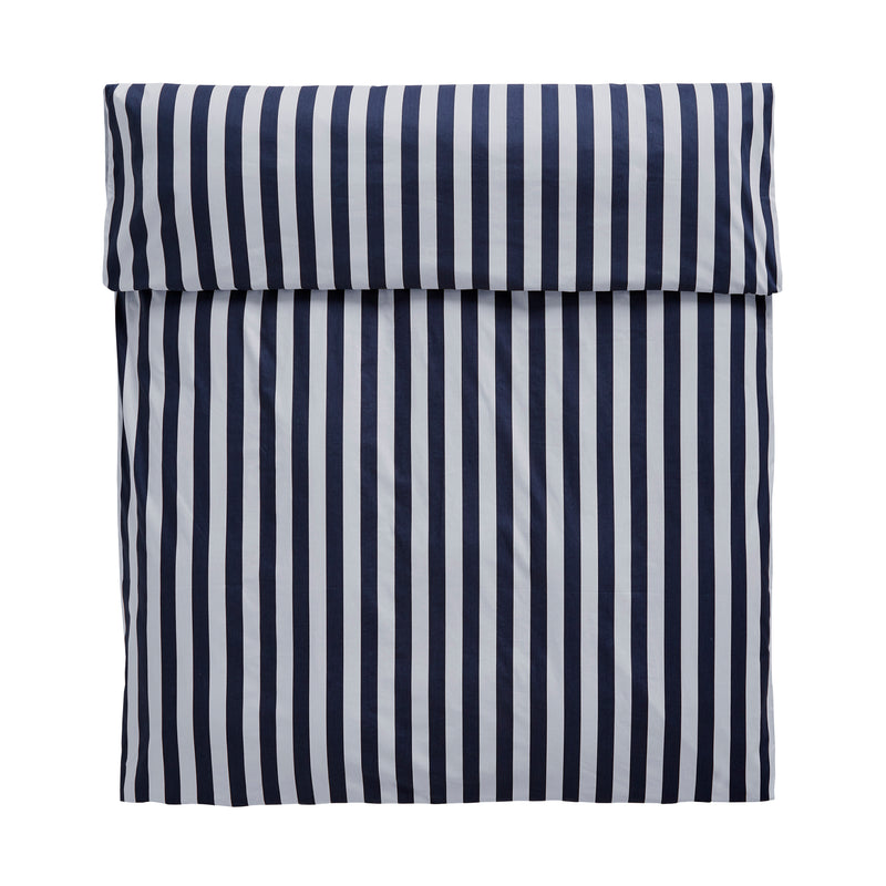 HAY - Été Bettbezug | 140 x 200 cm / midnight blue / hellgrau