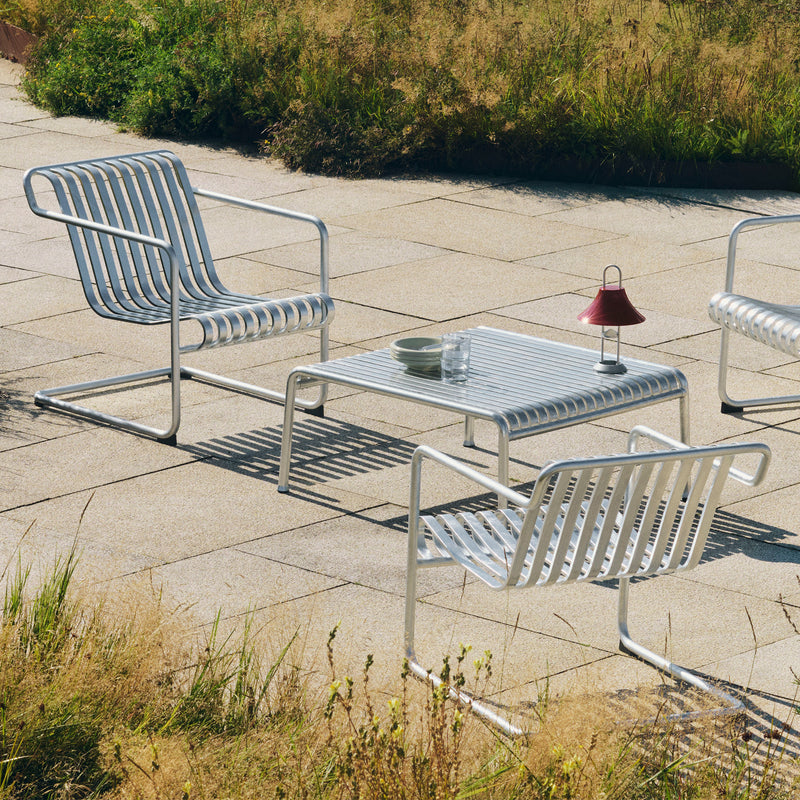HAY - Palissade Lounge Chair Low | verzinkt