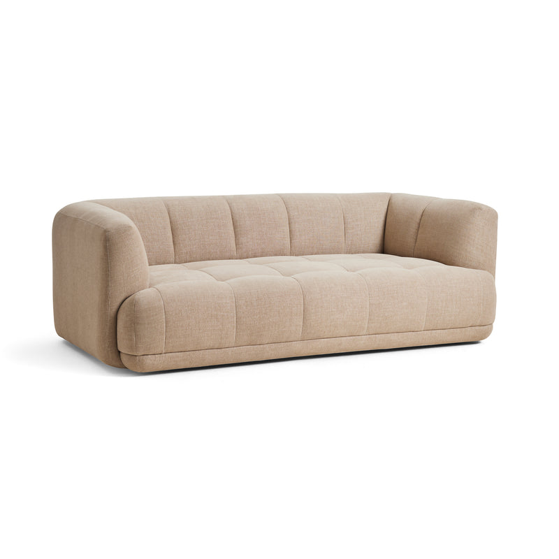 HAY - Quilton 2-Sitzer Sofa | Overlap beige (01)
