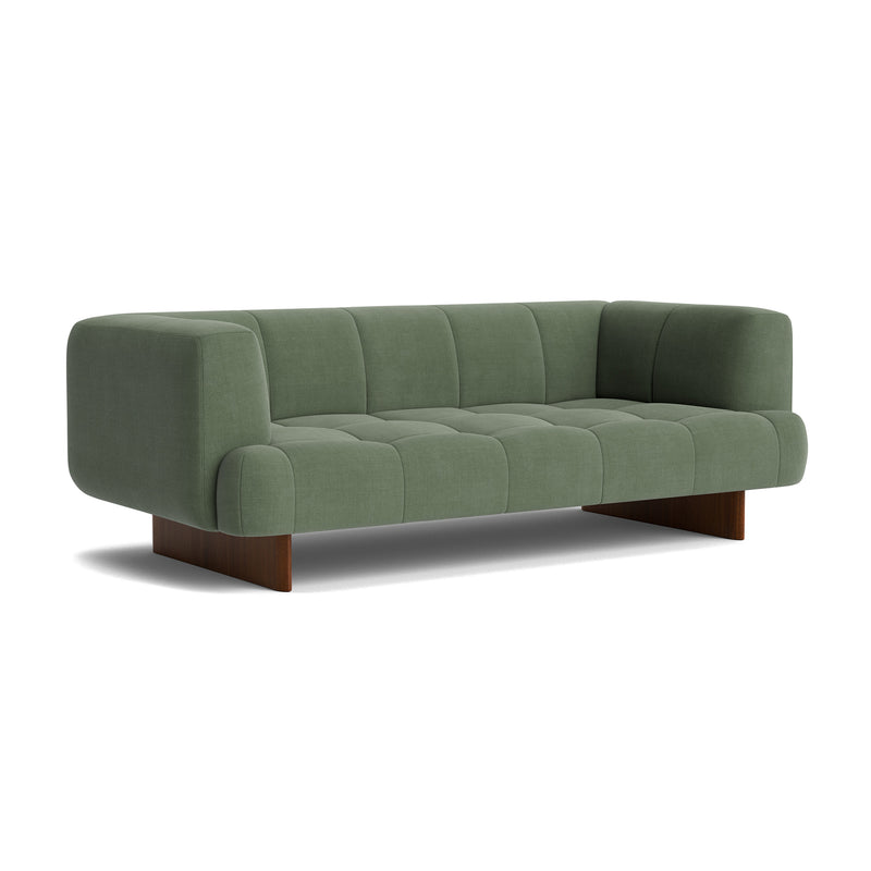 HAY - Quilton Lift Sofa | Linara grün (100)