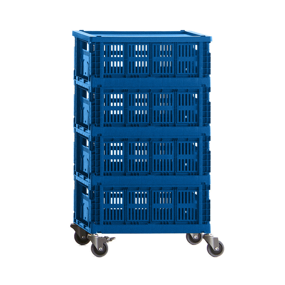 HAY- Colour Crate Rollcontainer | electric blue